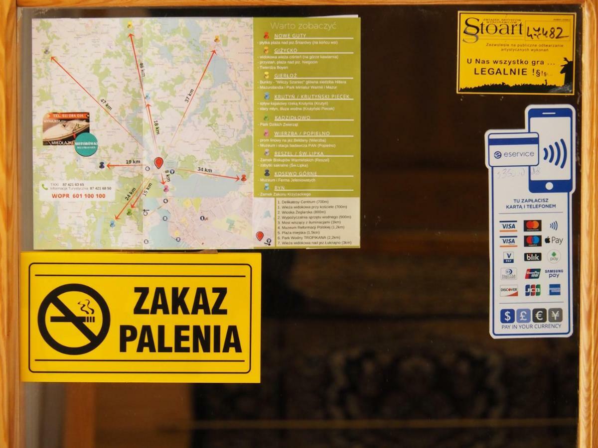 Mikołajki Pokoje Zabi Staw מראה חיצוני תמונה